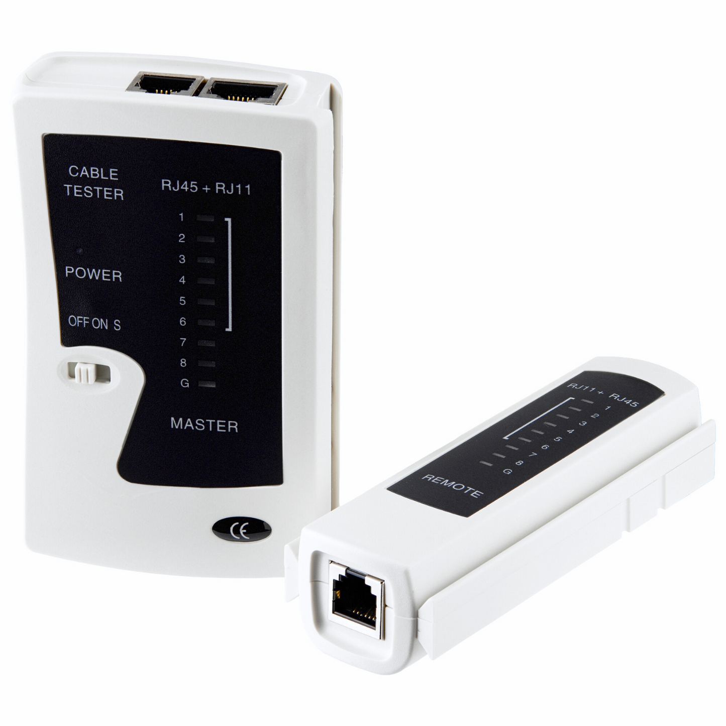 Kabeltester Netzwerktester für RJ45 & RJ11 Stecker