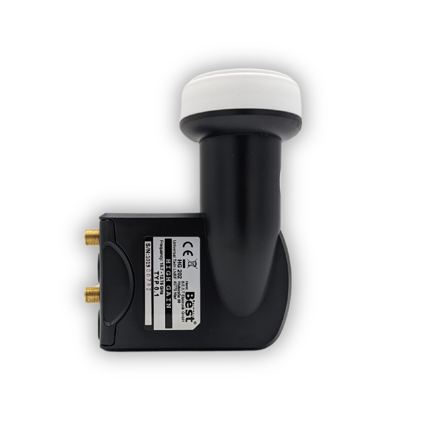 Best Germany LNB HG202 LNB 2 Teilnehmer / Receiver 4K