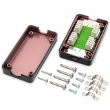 CAT 7 LSA Verbindungsmodul – Netzwerk Verbinder Kupplung für Verlegekabel CAT 7 / CAT 6A / CAT 6 / CAT 5e – Ethernet LAN Kabelverbinder – AWG 22–26 – 10 Gbit geeignet