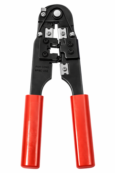 Kit d'outils réseau Pince à sertir Coupe-câbles Testeur de câble Outil d'insertion LSA Dénudeur