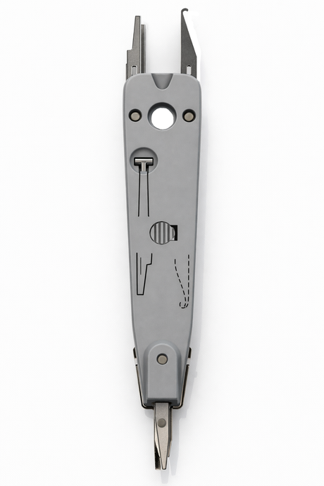 Kit d'outils réseau Pince à sertir Coupe-câbles Testeur de câble Outil d'insertion LSA Dénudeur