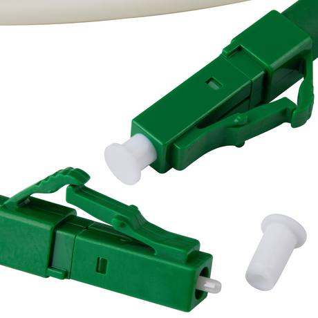 Glasfaserkabel 0,5-100M Simplex LC/APC - LC/APC LSZH Patchkabel LWL 3,00mm Patchcord