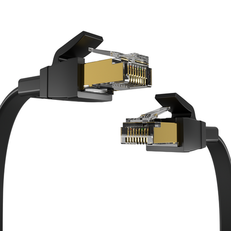 LAN Kabel CAT 8.1 Netzwerkkabel Patchkabel 40,0 Gbits RJ45 S/FTP Kupfer PiMF für PC Router Modem Switch