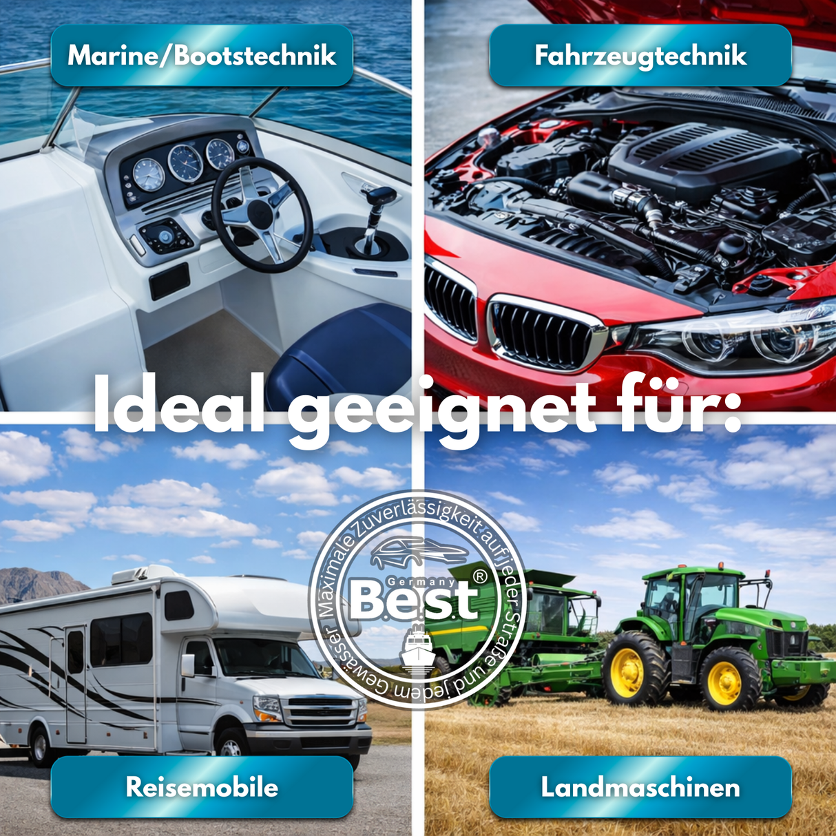 Fahrzeugleitung 0,75-6,00mm² 5-20m Rot/Schwarz FLRY-B SET 100% Vollkupfer – Fahrzeugleitung als Ring – Auto Stromkabel bis 60V – flexible Litze für PKW, LKW, Motorrad, Wohnmobil, Auto Hifi, Bordelektrik