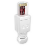Netzwerkstecker RJ45 CAT7 CAT6 werkzeugfrei weiß - Werkzeugloser LAN UTP Kabel Stecker für CAT5, CAT6, CAT7 - Geeignet für Verlege- und Patchkabel