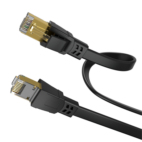 LAN Kabel CAT 8.1 Netzwerkkabel Patchkabel 40,0 Gbits RJ45 S/FTP Kupfer PiMF für PC Router Modem Switch