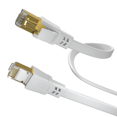 LAN Kabel CAT 8.1 Netzwerkkabel Patchkabel 40,0 Gbits RJ45 S/FTP Kupfer PiMF für PC Router Modem Switch