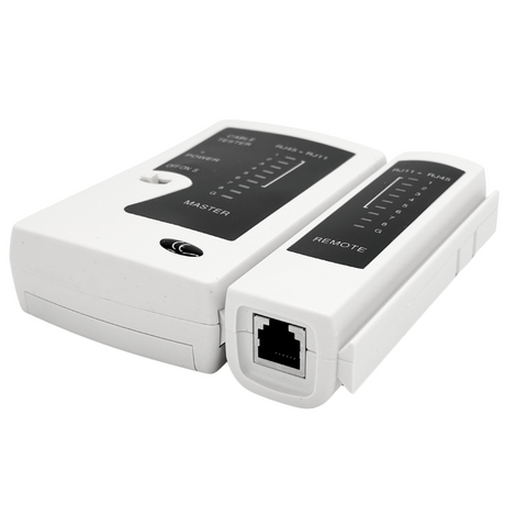 Testeur de câble réseau pour connecteurs RJ45 et RJ11