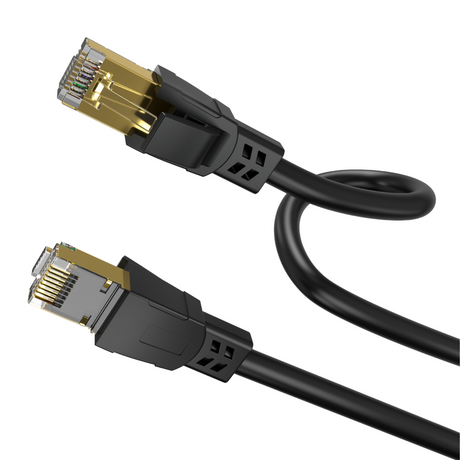 LAN Kabel CAT 8.1 Netzwerkkabel Patchkabel 40,0 Gbits RJ45 S/FTP Kupfer PiMF für PC Router Modem Switch