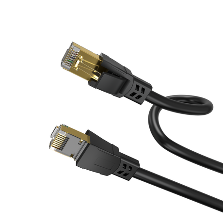 LAN Kabel CAT 8.1 Netzwerkkabel Patchkabel 40,0 Gbits RJ45 S/FTP Kupfer PiMF für PC Router Modem Switch