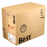 CAT 7 200M Simplex Netzwerkkabel Verlegekabel Kupfer LAN Kabel Ethernetkabel S/FTP 10 Gbit/s Kat 7 reines Kupfer Datenkabel PoE+ LSZH Datenkabel
