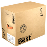 CAT 7 100M Duplex Netzwerkkabel Verlegekabel Kupfer LAN Kabel Ethernetkabel S/FTP 10 Gbit/s Kat 7 reines Kupfer Datenkabel PoE+ LSZH Datenkabel